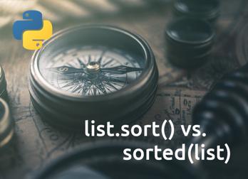 Python: list.sort() vs. sorted(list) Thumbnail